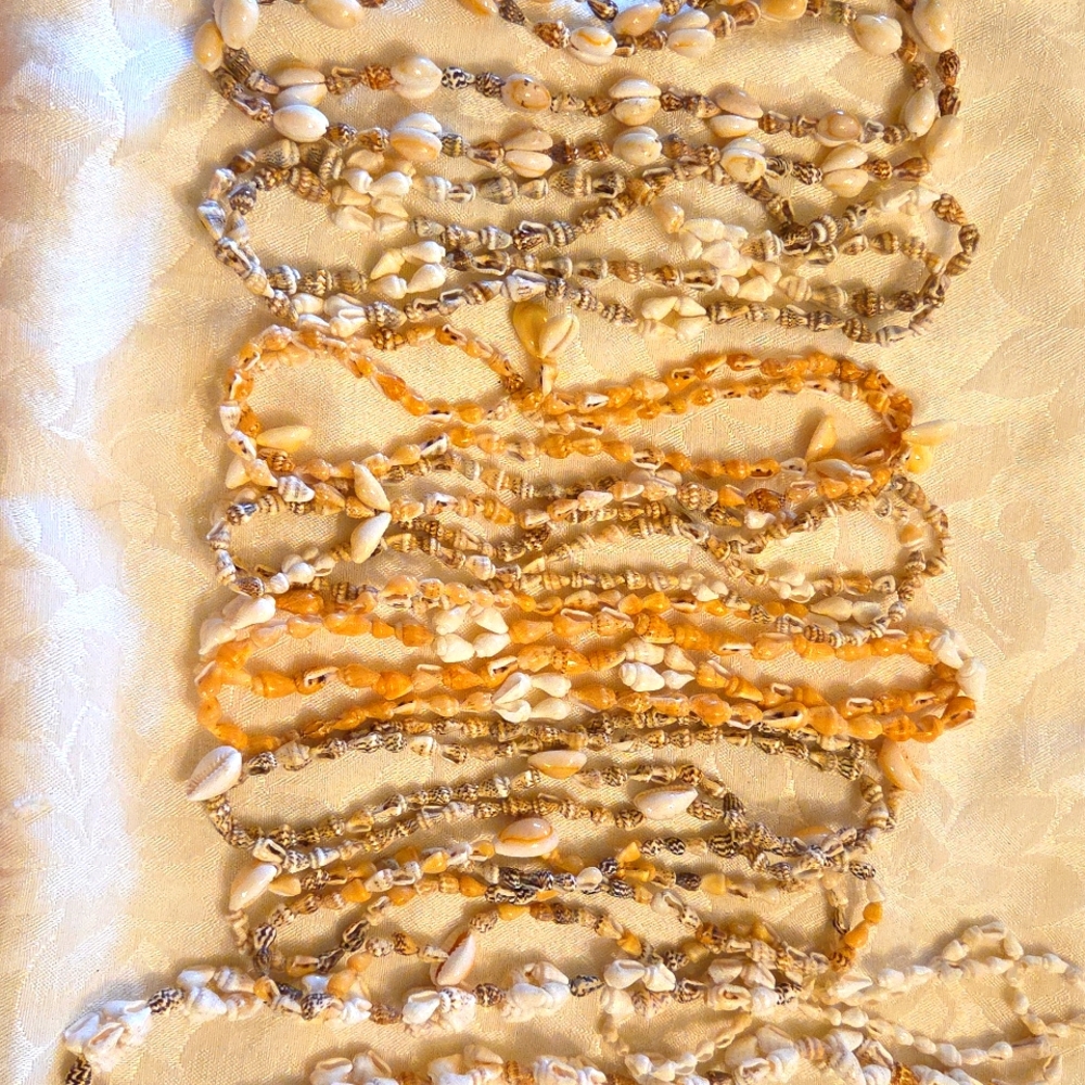 Seashell Leis. For Beach Wedding #5231